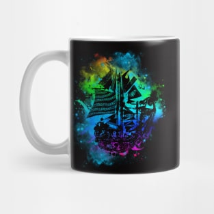 ghost ship Mug